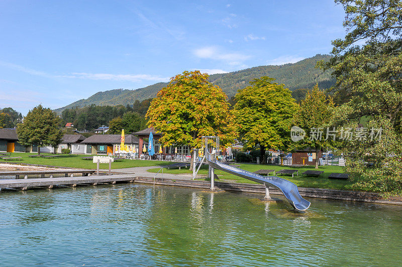 奥地利的Unterach am Attersee